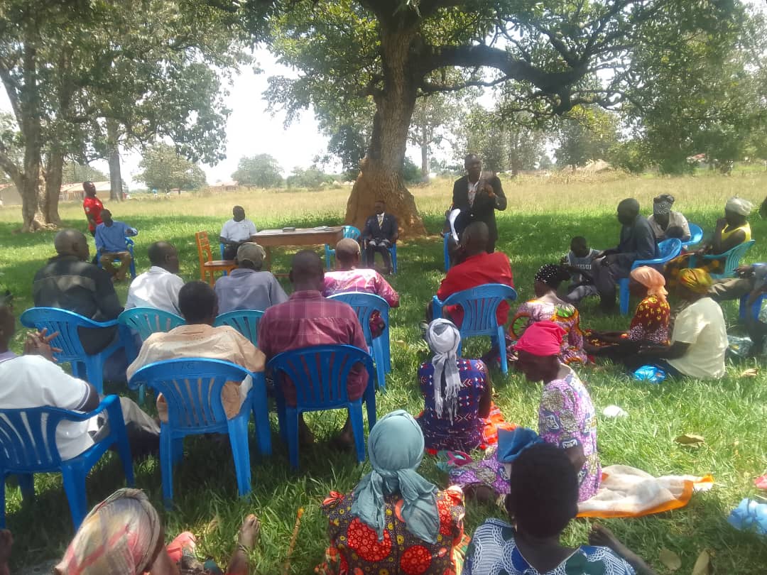 Verification of PDM beneficiaries in Obalanga Town Council last week